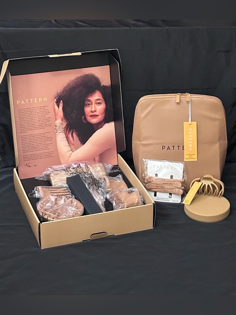 PATTERN Blow Dryer + Hair Accessories Bundle